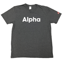 Alpha V-neck T-shirt - XX-LARGE - NEW