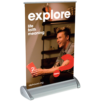 Mini Banner Stand - USA