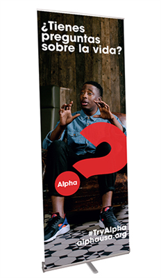 Spanish Retractable Banner Stand - Ali