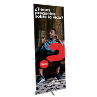 Spanish Retractable Banner Stand - Ali