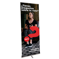 Spanish Retractable Banner Stand - Sophia