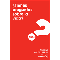 Got Questions? RED XL Spanish Poster 24 x 36