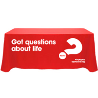 Alpha Table Throw - Red Alpha Table Throw - Red